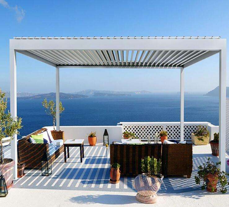 Pergola by the sea