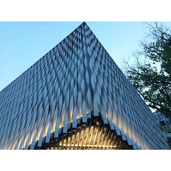 Twist wall cladding veneer Twist wall cladding veneer