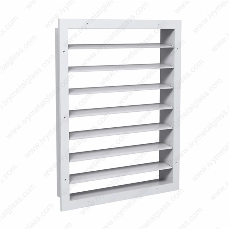 Aluminum Fixed Louver Windows