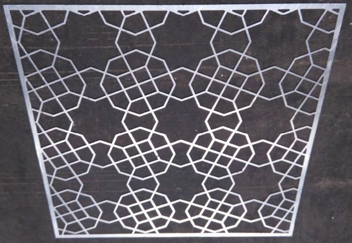 Decoració de paret decorativa d'alumini