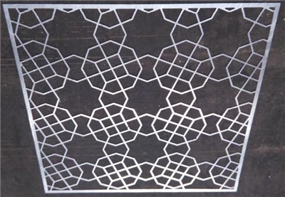 Decoració de paret decorativa d'alumini