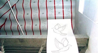 Patró Decoració de paret artística Panells de revestiment Panell de sostre d'alumini perforat